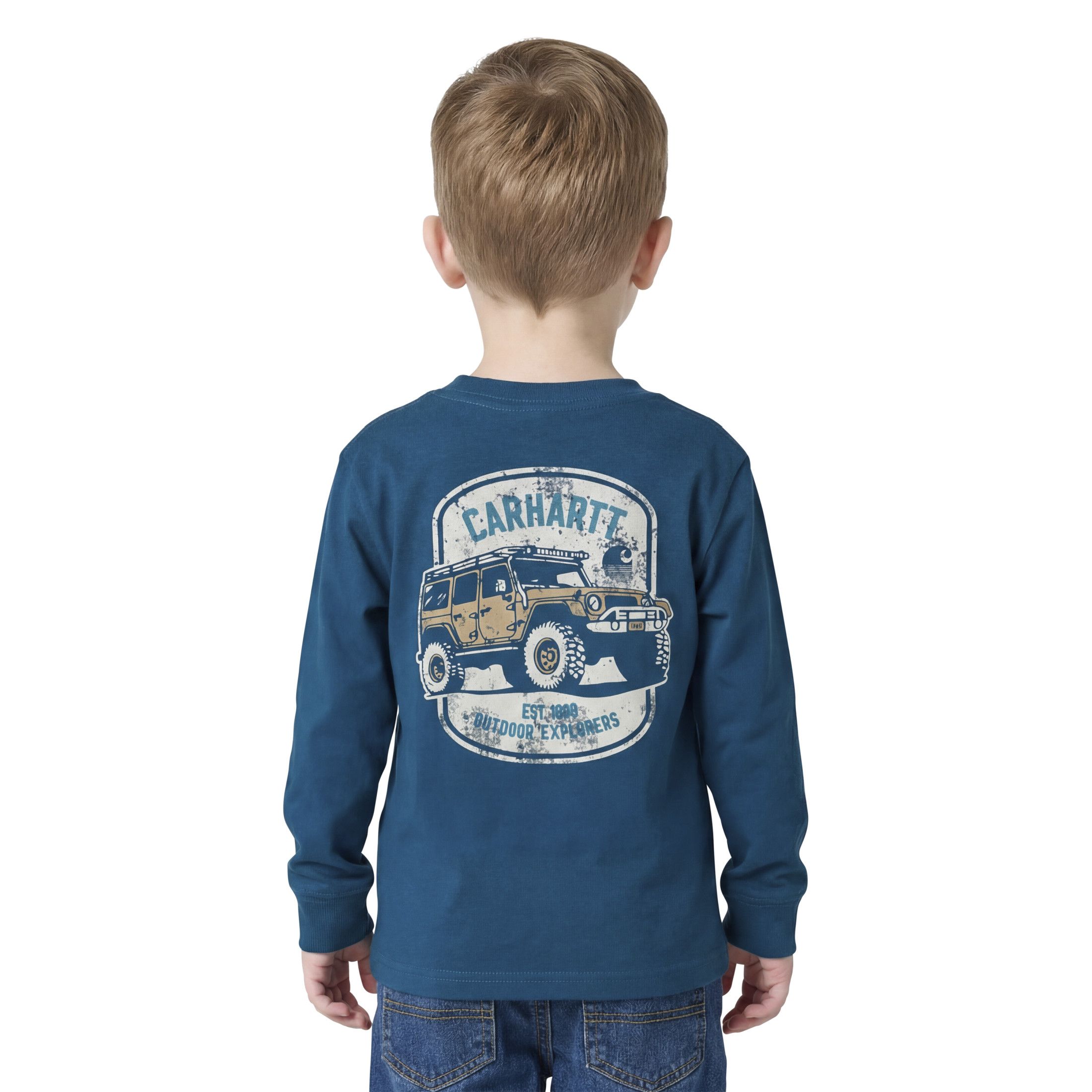 Carhartt Youth Long Sleeve Vehicle Pocket T-Shirt
