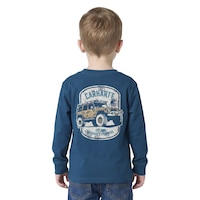 Carhartt Youth Long Sleeve Vehicle Pocket T-Shirt