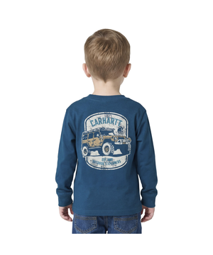 Carhartt Youth Long Sleeve Vehicle PocketT-Shirt