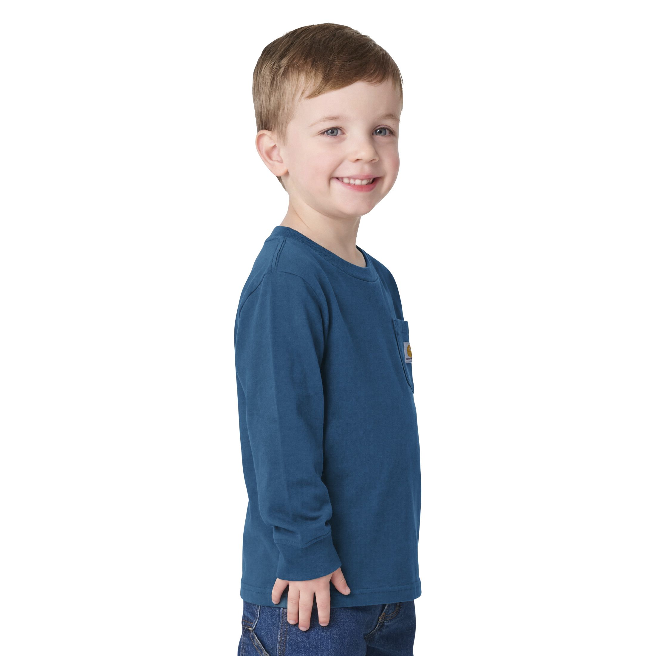 Carhartt Youth Long Sleeve Vehicle Pocket T-Shirt