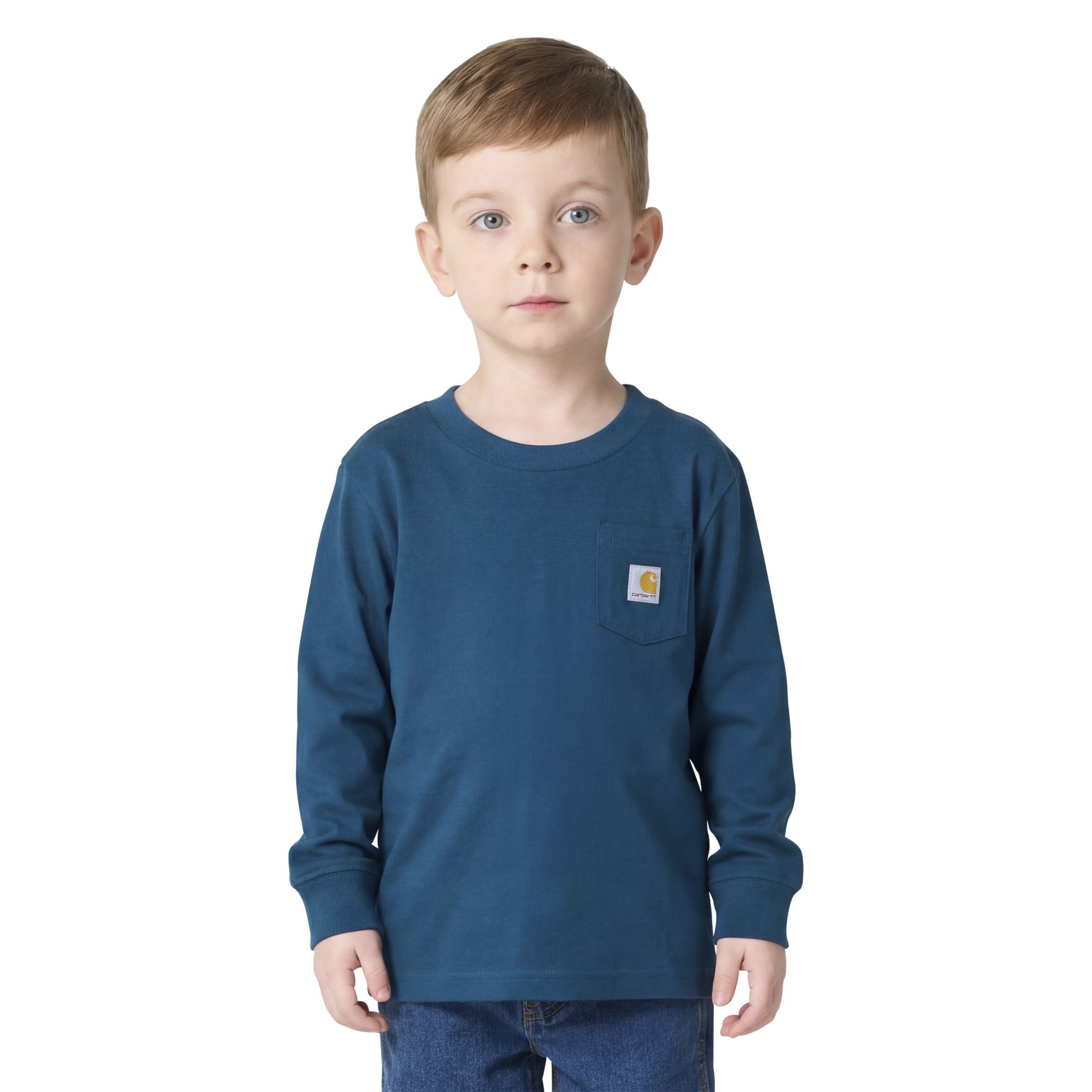 Carhartt Youth Long Sleeve Vehicle Pocket T-Shirt