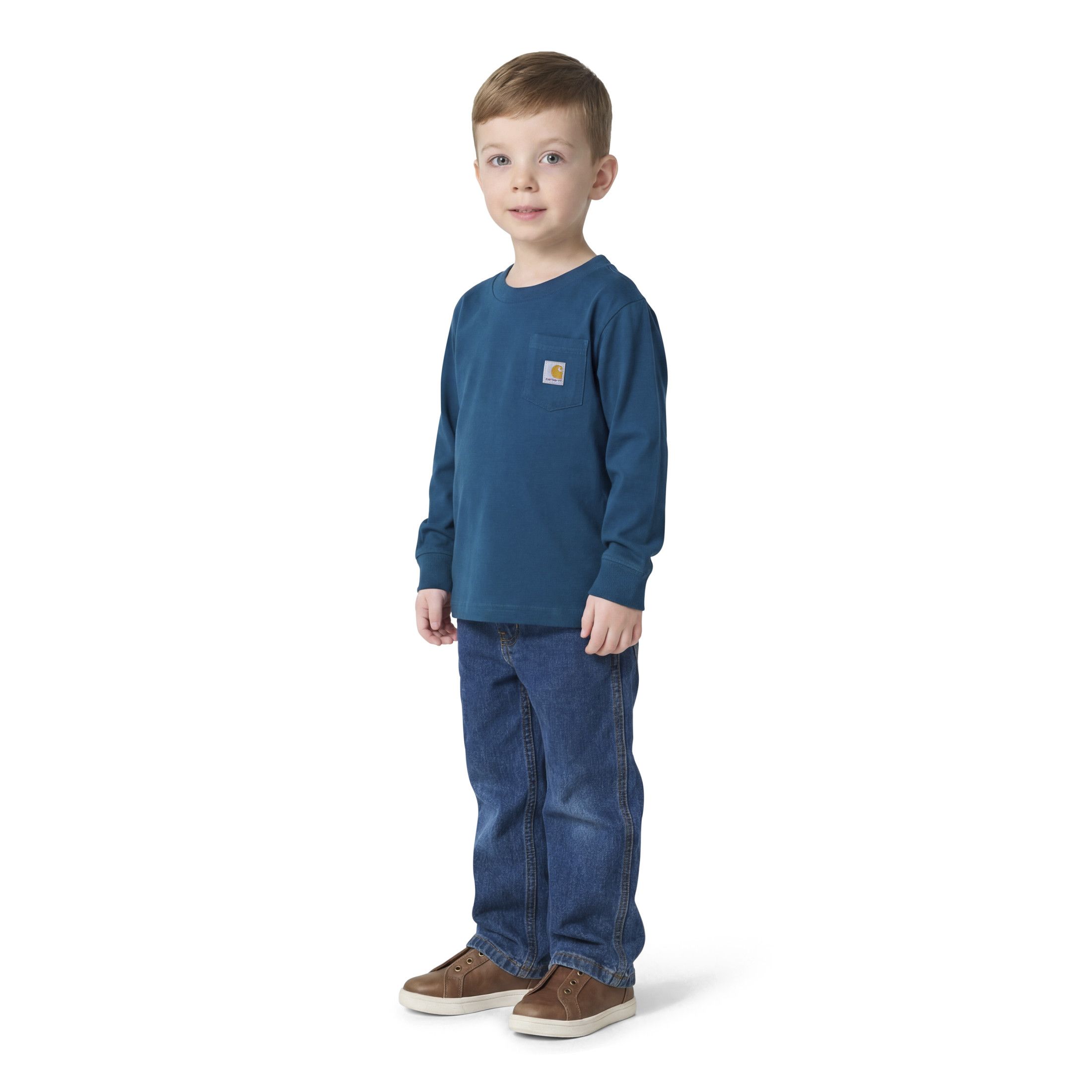 Carhartt Youth Long Sleeve Vehicle Pocket T-Shirt