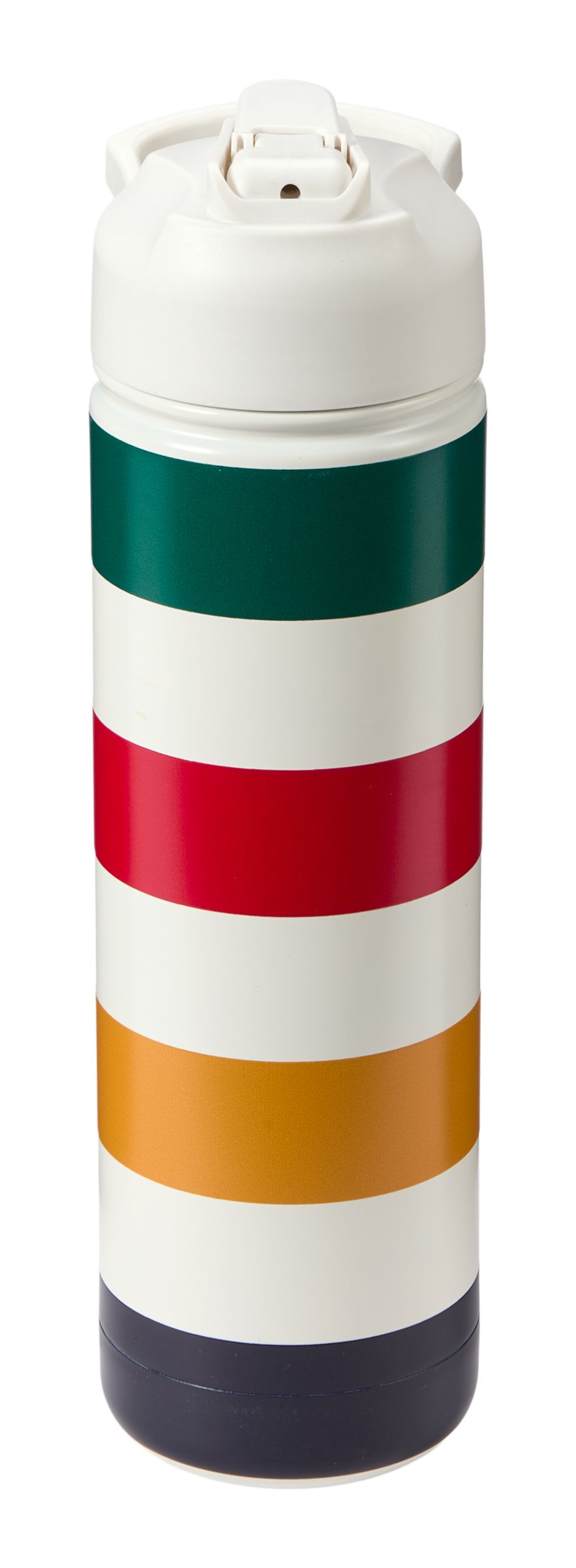 Gourde à rayures La Baie d’Hudson, multicolore/blanc, 26&nbsp;oz
