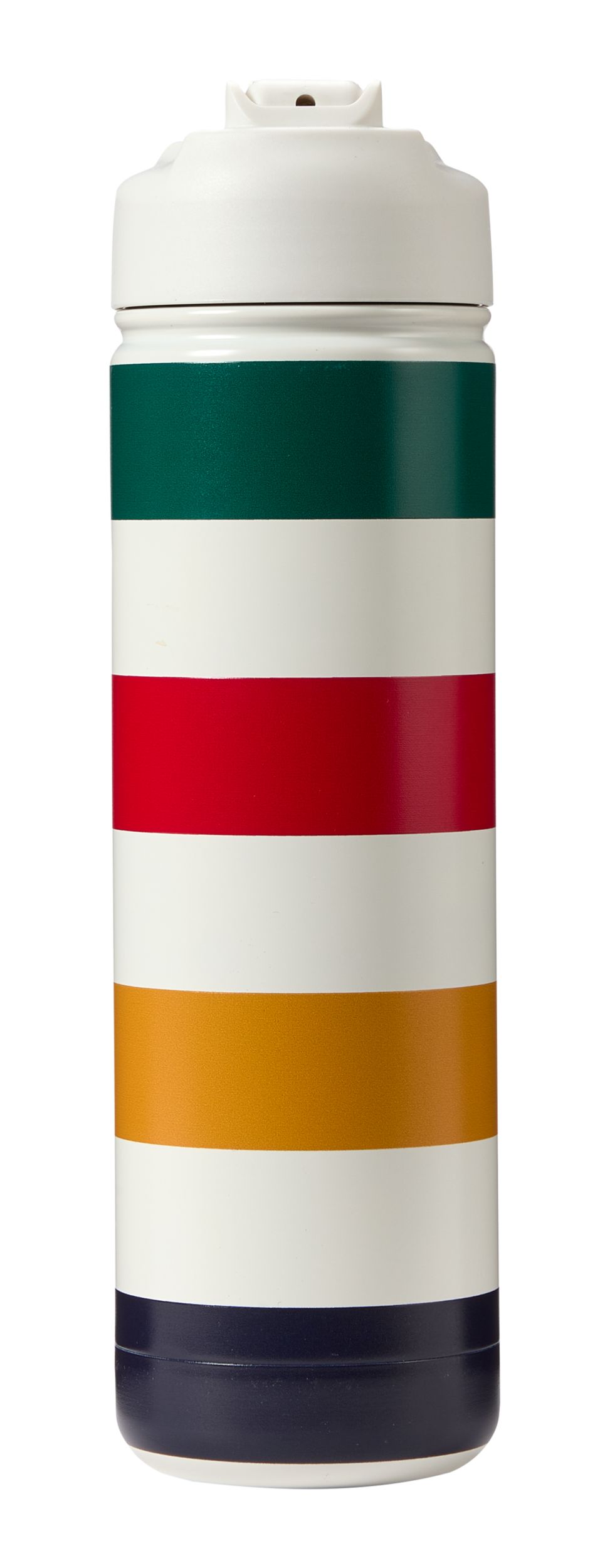 Gourde à rayures La Baie d’Hudson, multicolore/blanc, 26&nbsp;oz