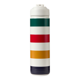 Gourde à rayures La Baie d’Hudson, multicolore/blanc, 26&nbsp;oz Front_Flat