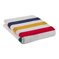 Hudson's Bay Stripes Cotton Summer Throw, Multi-Coloured​