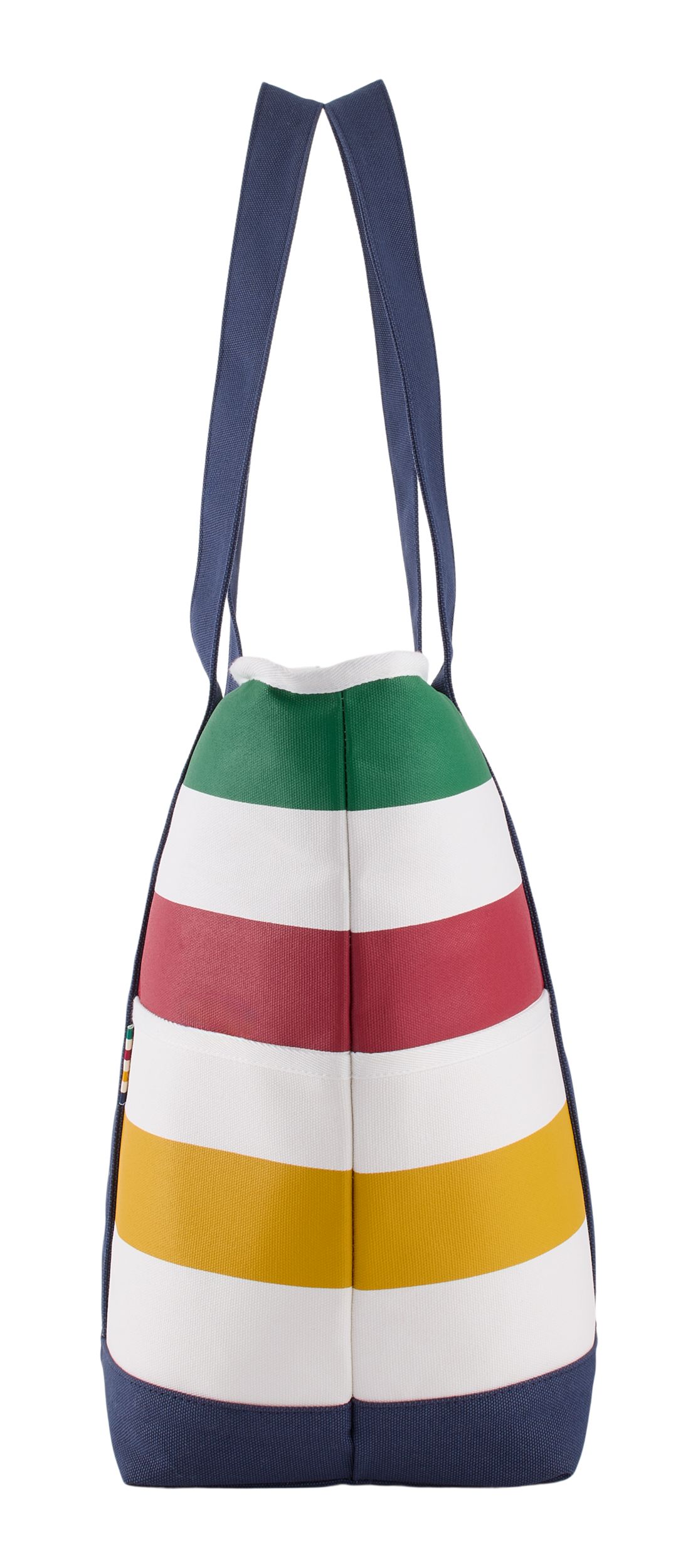 Hudson's Bay Stripes Insulated Cooler Bag, Multi-Coloured/Navy