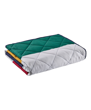 Hudson's Bay Stripes Outdoor Blanket with Carrier, Multi-Coloured, 42 x 72-in