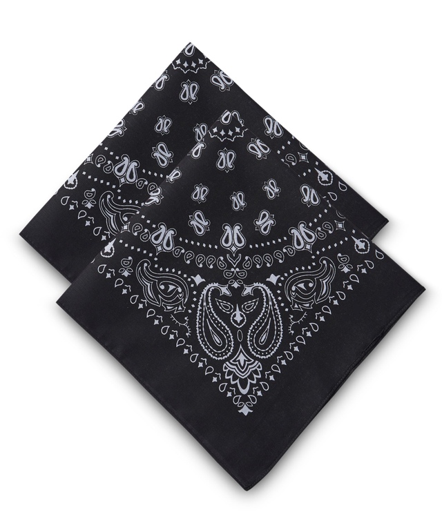 Bandanas unisexes en coton, paquet de 2, WindRiver