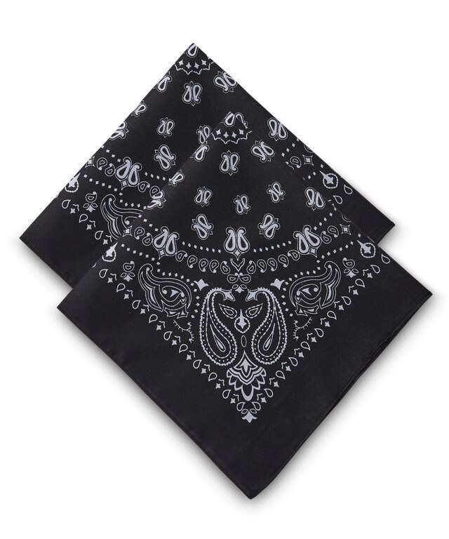 Bandanas WindRiver unisexes en coton, paquet de 2 Marks