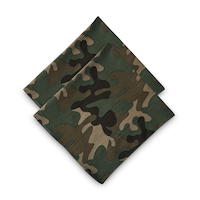 Bandanas unisexes en coton, paquet de 2, WindRiver