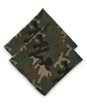 WindRiver Unisex 2 Pack Cotton Bandanas