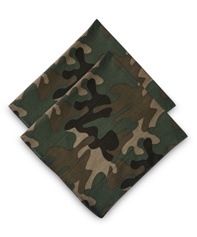 WindRiver Unisex 2 Pack Cotton Bandanas