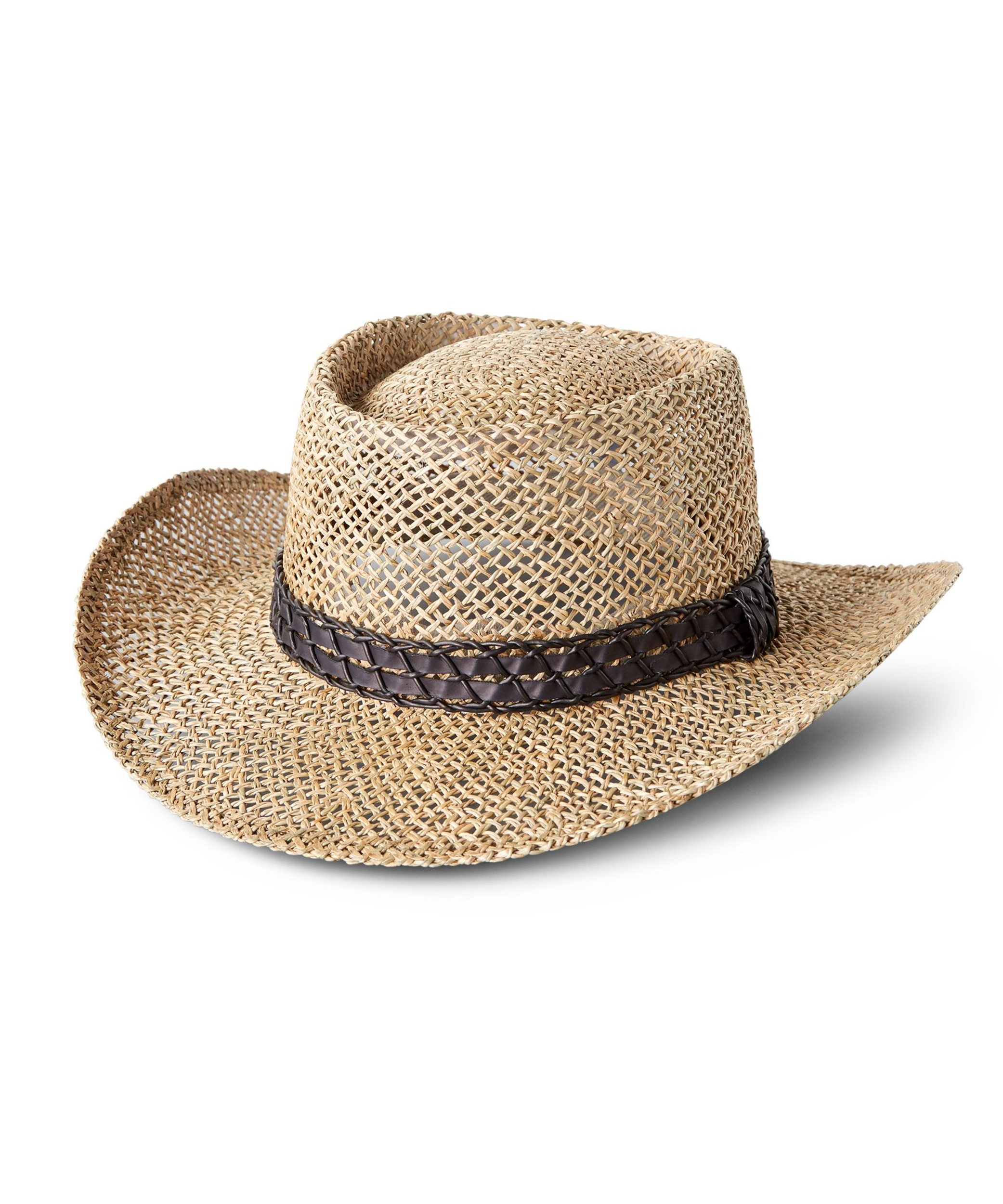 Denver Hayes Seagrass Banded Straw Hat | Marks
