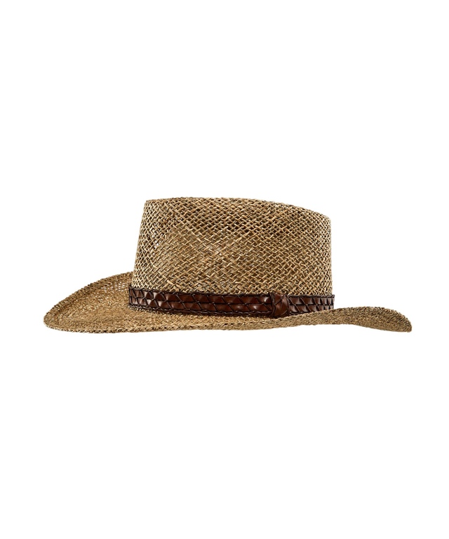 Denver Hayes Seagrass Banded Straw Hat