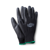Aggressor  6 Pack CFIA Approved PU Coated Work Gloves Composite_or_Mixed