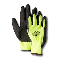 Aggressor 6-Pack 13G Crinkle Rubber Latex Gloves Composite_or_Mixed