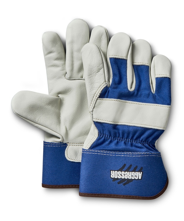 Aggressor Full Grain Cowhide Fitter Gloves