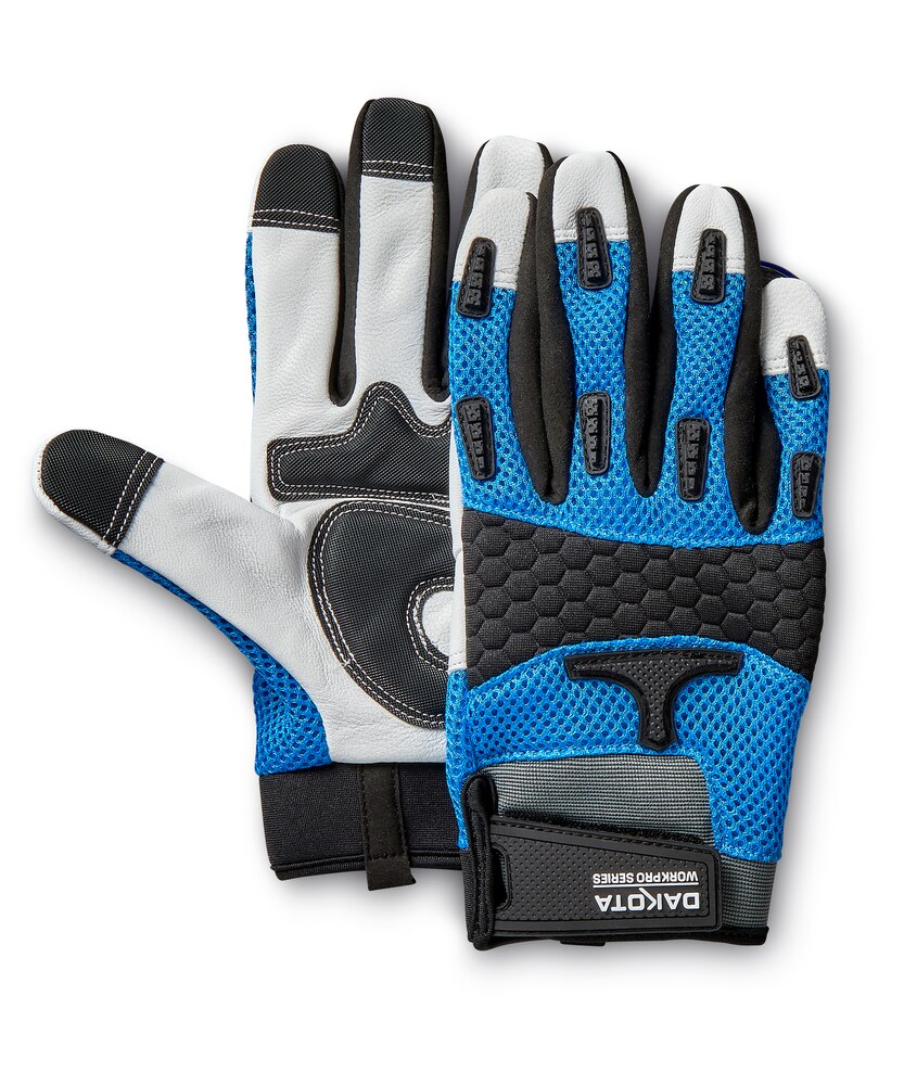 Dakota WorkPro Series Men's Goatskin Gloves With Mesh