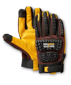 Gants résistants aux chocs en caoutchouc thermoplastique, Ultimate, Dakota Workpro Series
