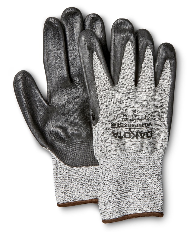 Gants en nitrile Dakota WorkPro Series résistants aux coupures, paquet de 2 paires