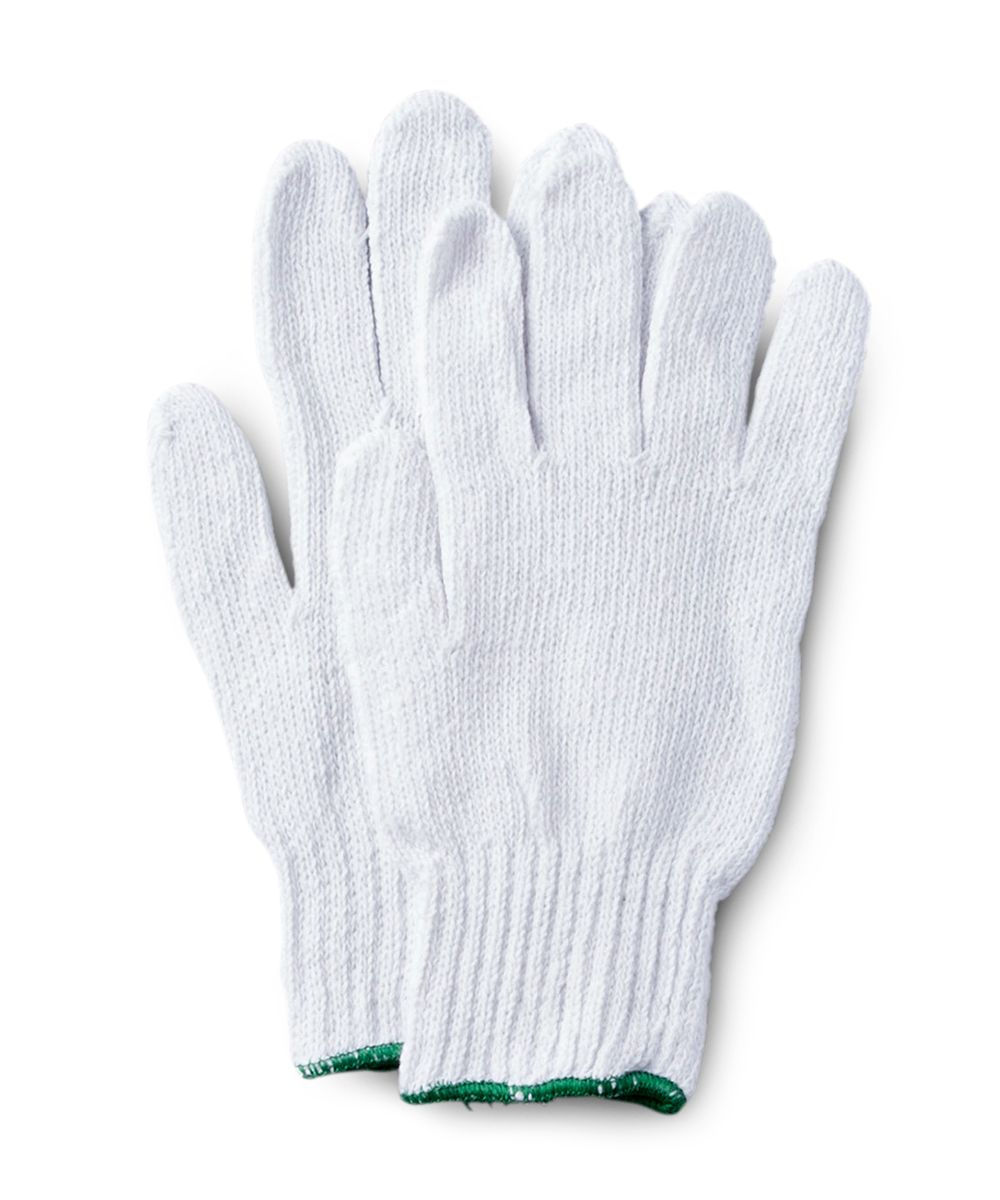 Gants en tricot blancs (602), paquet de 6 paires, Watson Gloves