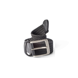 Ceinture extensible tissée pour hommes, Denver Hayes Front_Flat