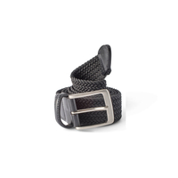 Ceinture extensible tissée pour hommes, Denver Hayes Front_Flat