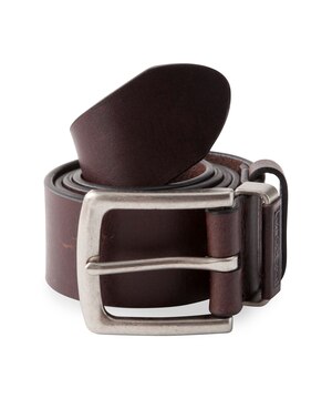 Dakota WorkPro Series Men's Leather Embossed Keeper Belt - Black