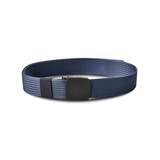 Denver Hayes Plastic Buckle Herringbone Belt Front_Elevated