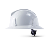 MSA Topgard Unisex MSA/ANSI Type 1 Class E Compliant Hard Hat - Grey Side_Left