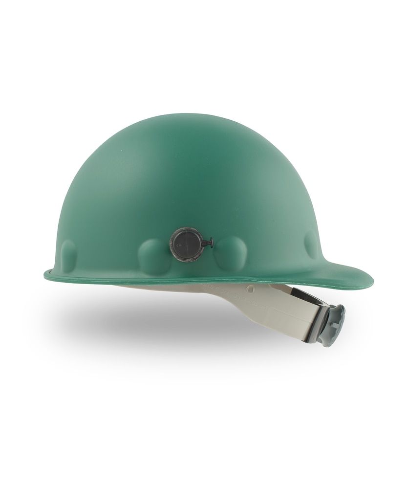 North by Honeywell Roughneck Fibre Metal Hard Hat Marks