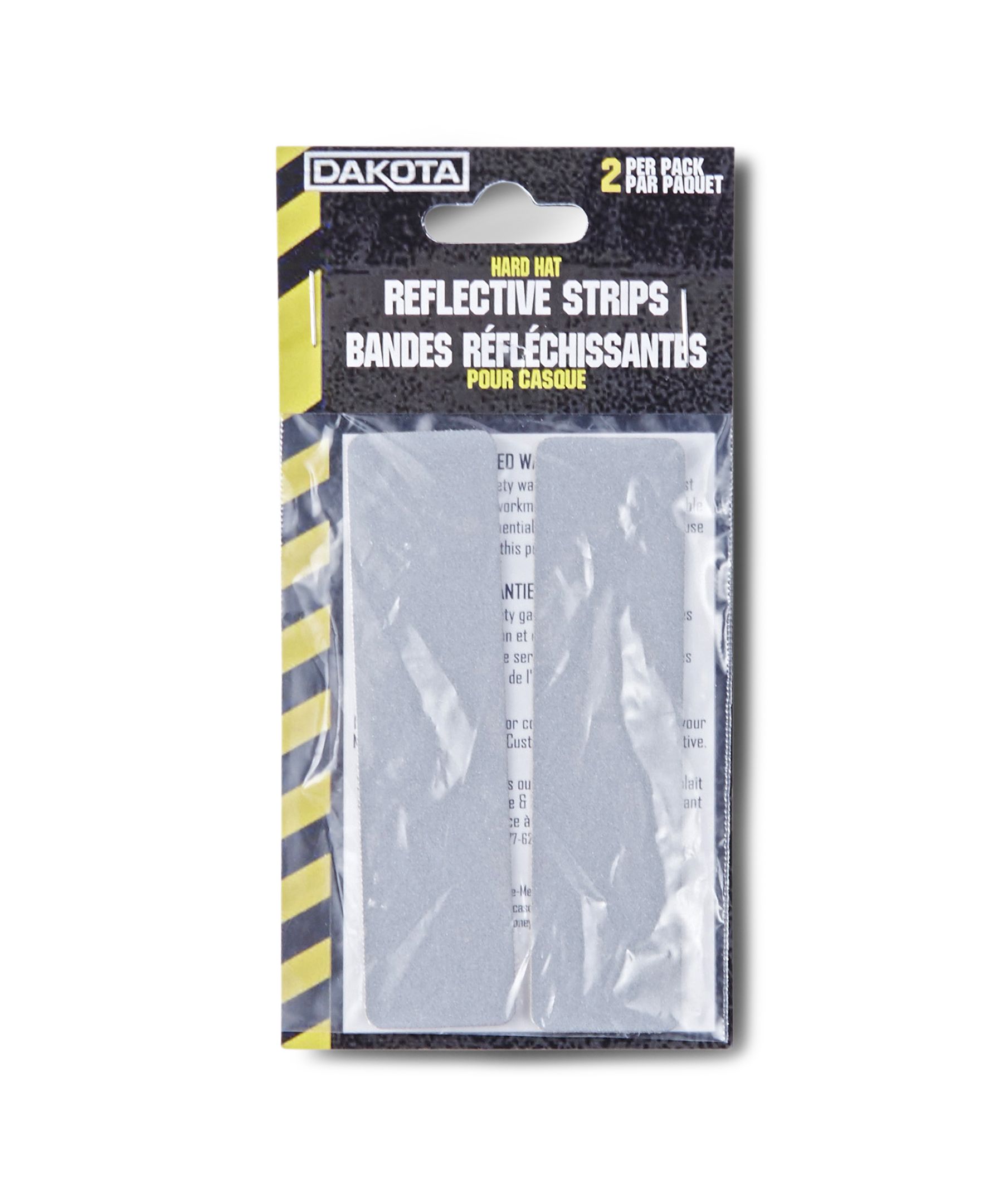 Autocollant haute visibilité pour casque de protection, Dakota, paquet de 2