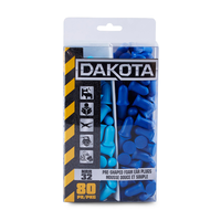 Dakota 80/Box Foam Ear Plugs Front_Flat