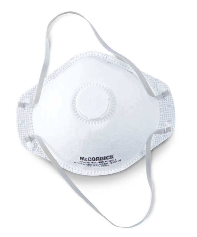 Workhorse Particulate Face Mask with Valve Front_Flat