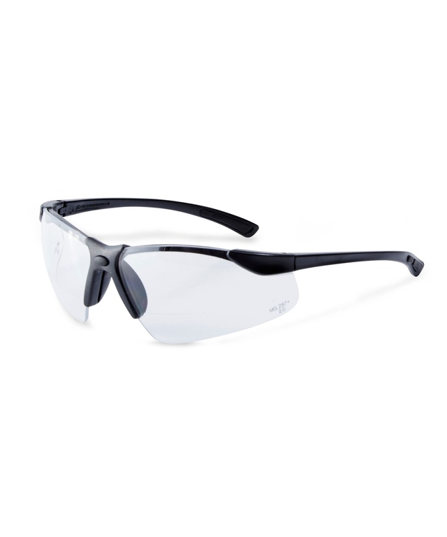 Workhorse Bifocal 2.0X Safety Glasses Front_Three_Fourths_Angled_Left