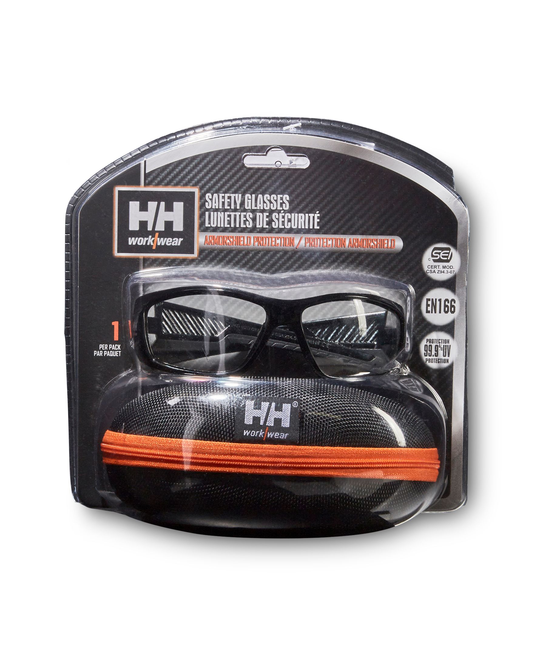 Lunettes de protection à verre transparent pour hommes, Helly Hansen Workwear