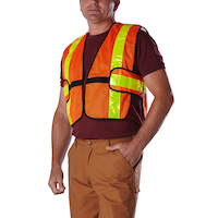 Gilet de signalisation standard, Workhorse Front_Angled_Left