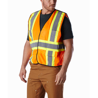 Gilet de signalisation arrachable pour hommes, Workhorse Front_Angled_Left