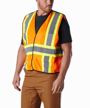 Workhorse Men's Tearaway Traffic Vest