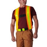 Dossard de signalisation réfléchissant pour hommes, Dakota Front_Angled_Left