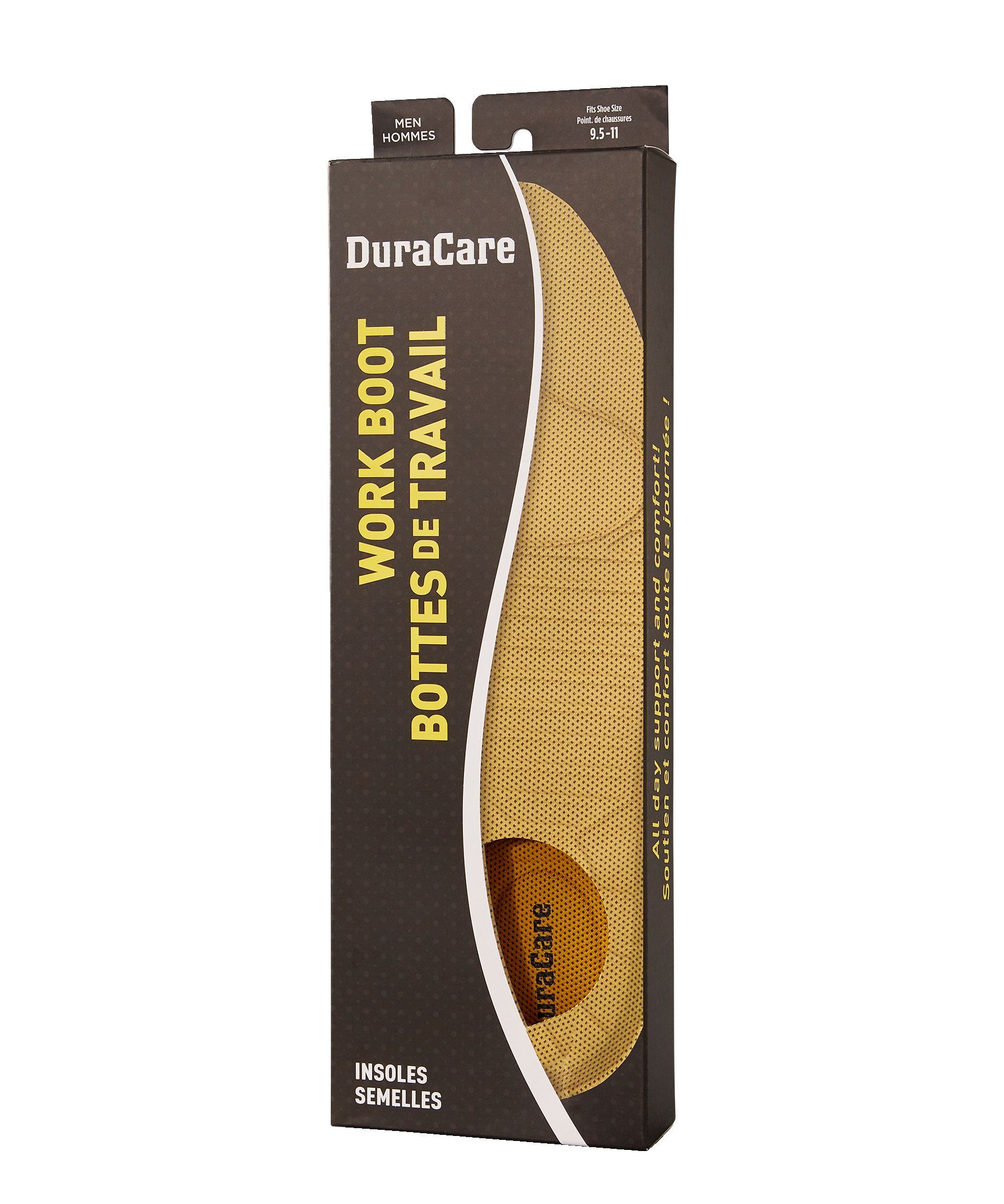 DuraCare Women's Freshtech Memory Foam Cushion Work Boot Insoles