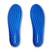 DuraCare Quad Comfort Memory Foam Support Insoles Overhead_Flat
