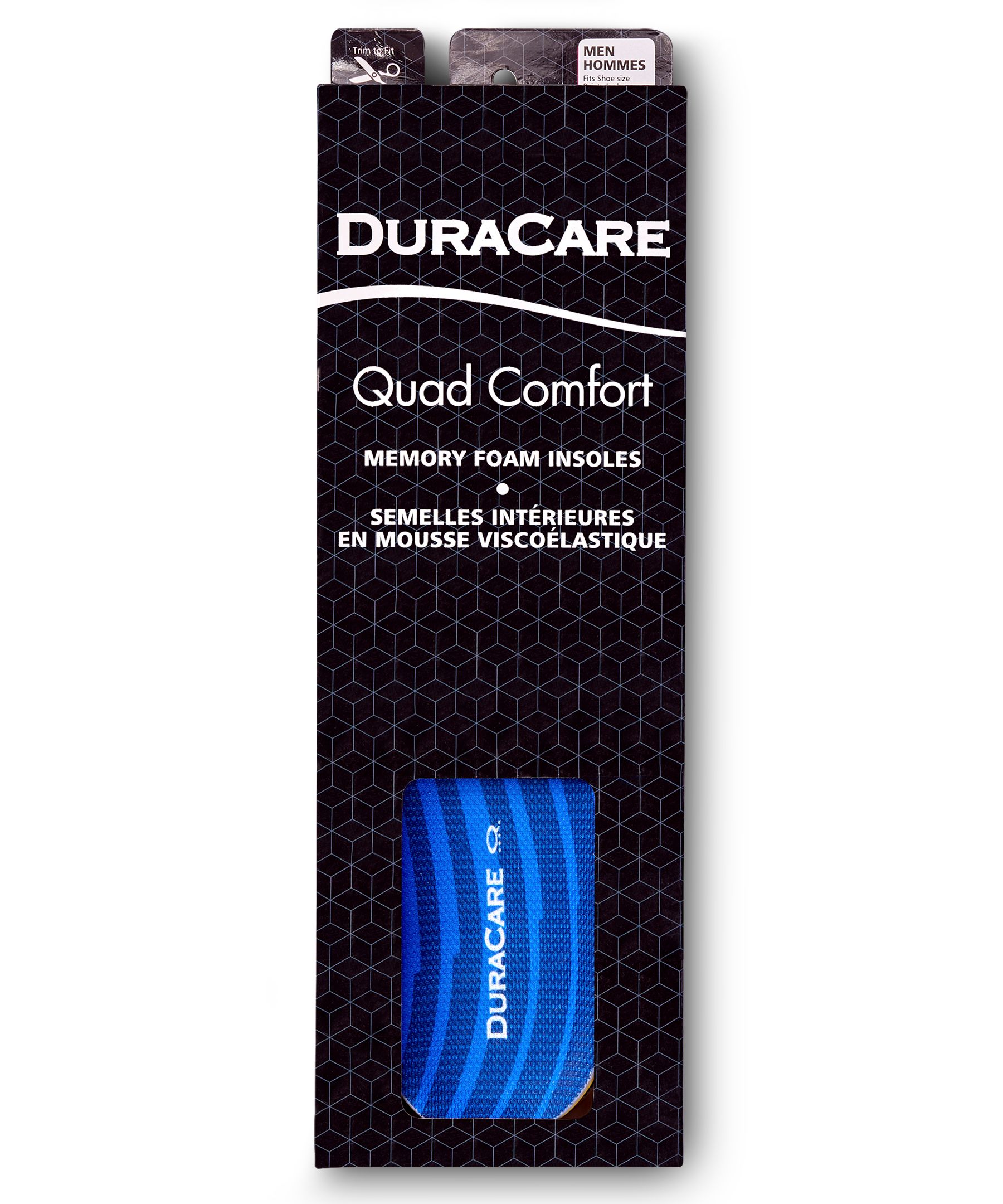 DuraCare Quad Comfort Memory Foam Support Insoles