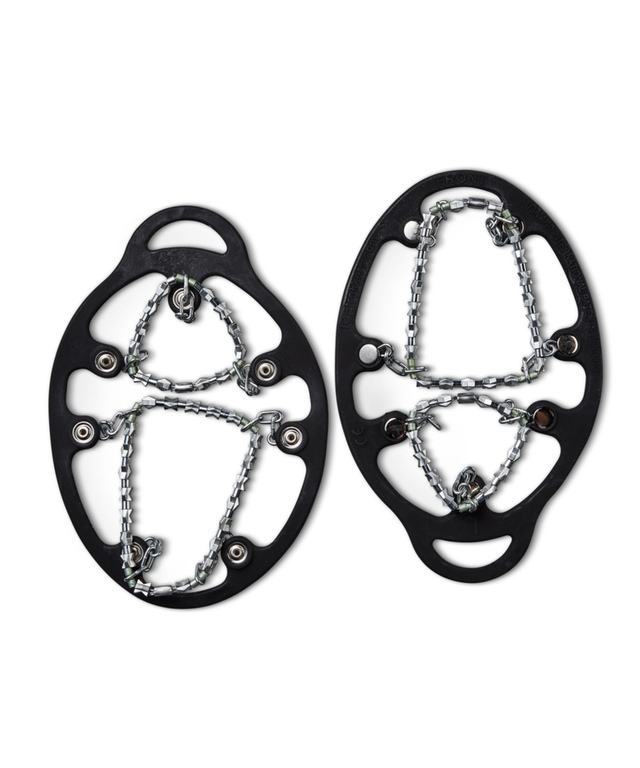 ICETrekkers Unisex 1 Pair Diamond Grip Winter Ice Cleats Black Marks