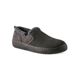 WindRiver Men's Suede Slippers With Berber Lining Front_Three_Fourths_Angled_Right