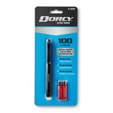 Lampe stylo Dorcy en alliage d’aluminium. Front_Flat