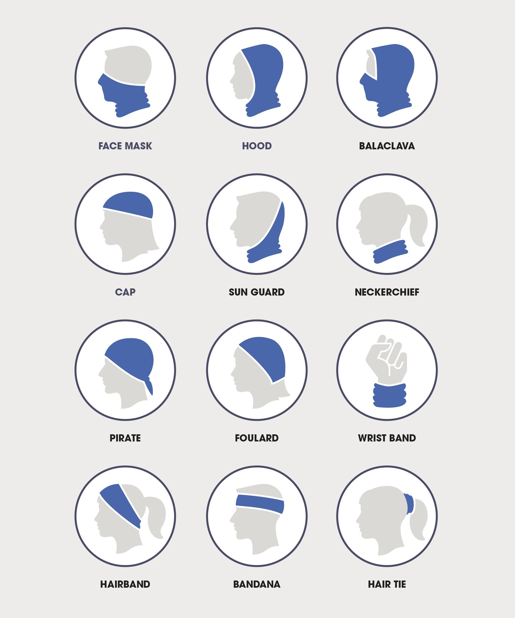 WindRiver Microfibre/Microfleece Tube
