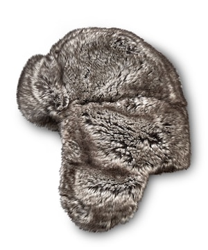 Chapeau aviateur en fausse fourrure, WindRiver