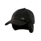 WindRiver Wool Blend Ball Cap With Ear Flaps Front_Angled_Left